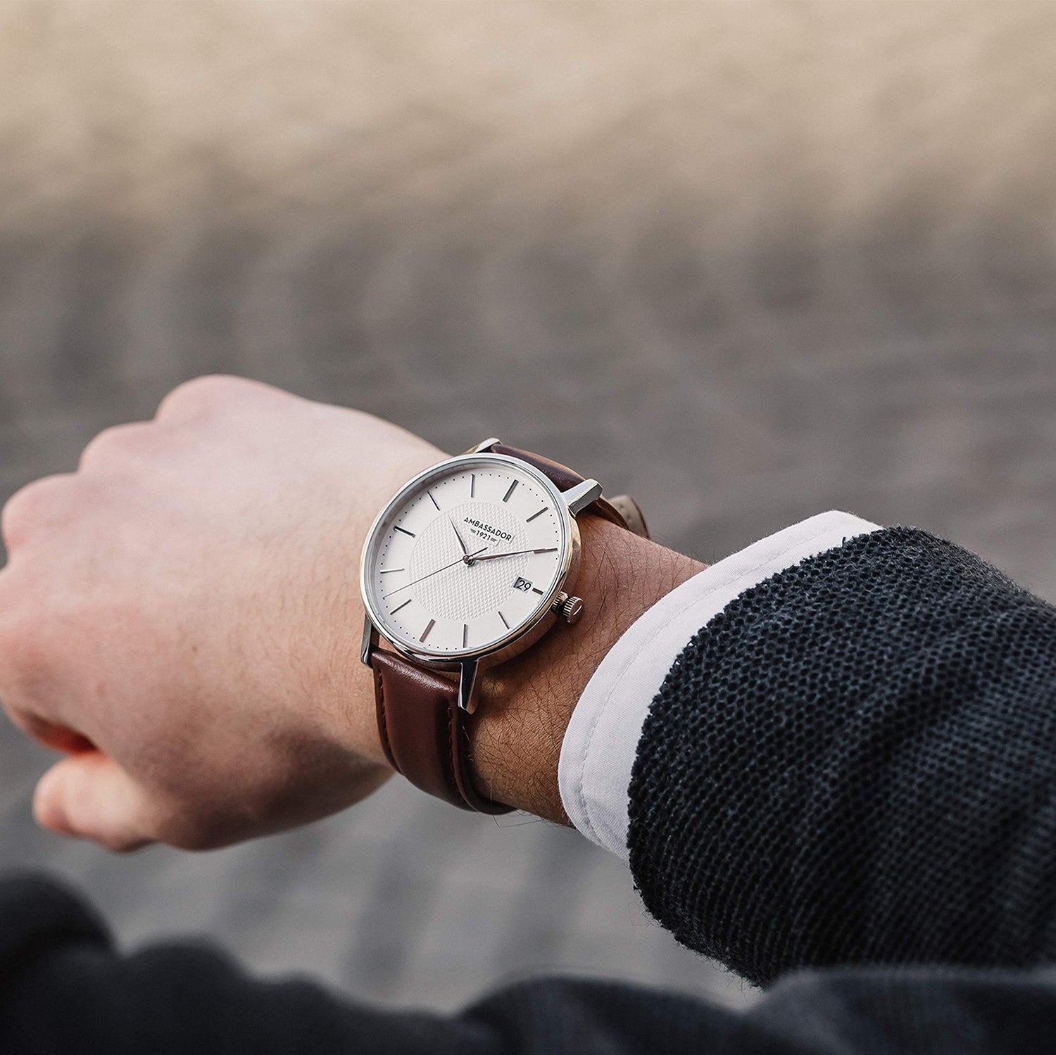 Leather Men Watches