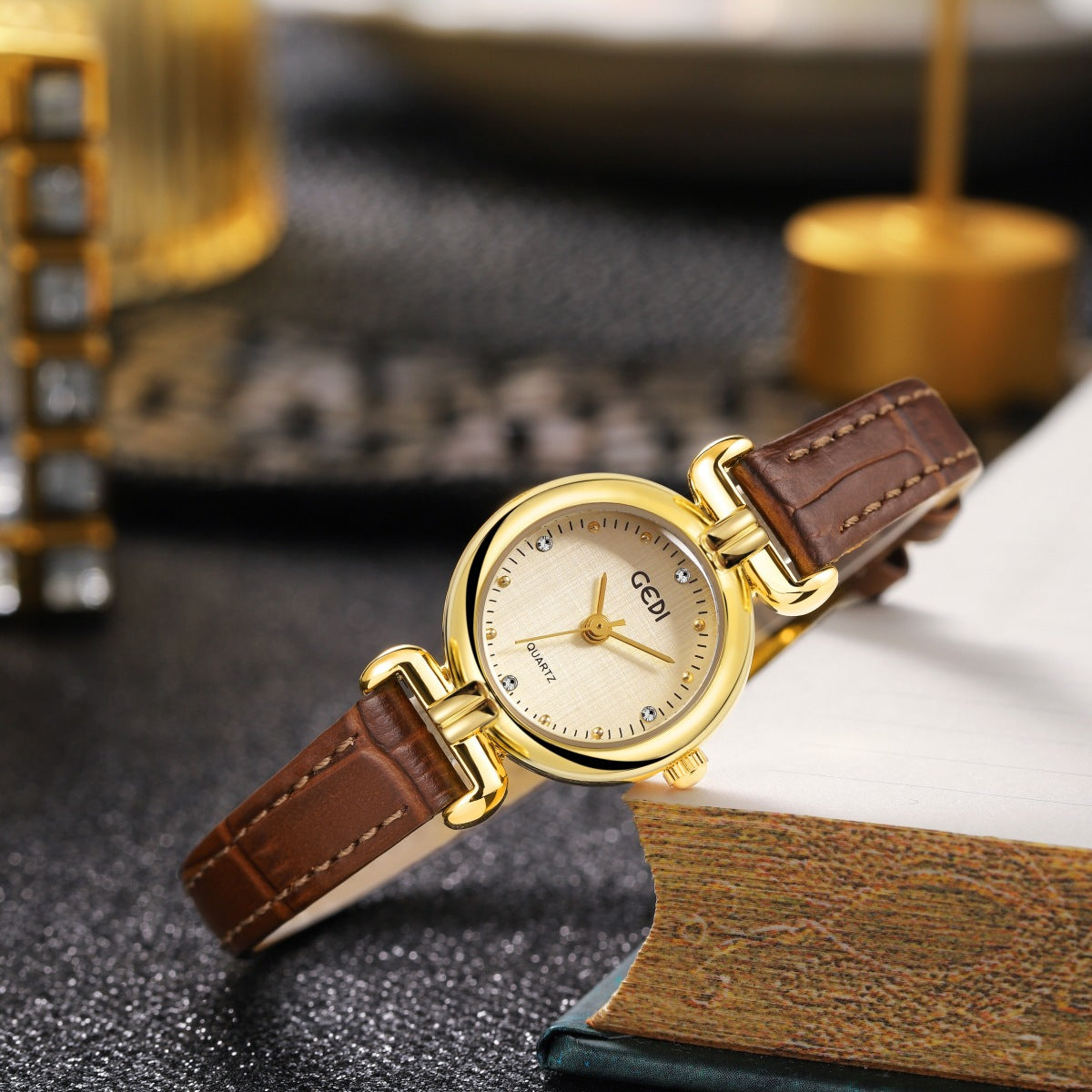 Leather Women Watches