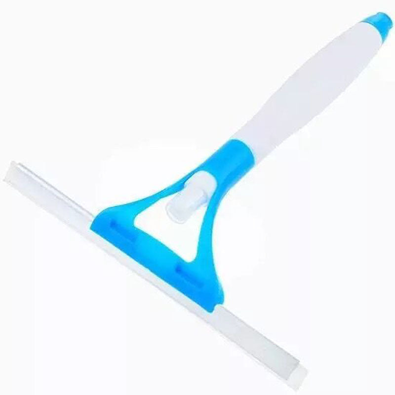 Glass shaving integrated water glass cleaner, window cleaner, tile floor scraper household cleaning tool