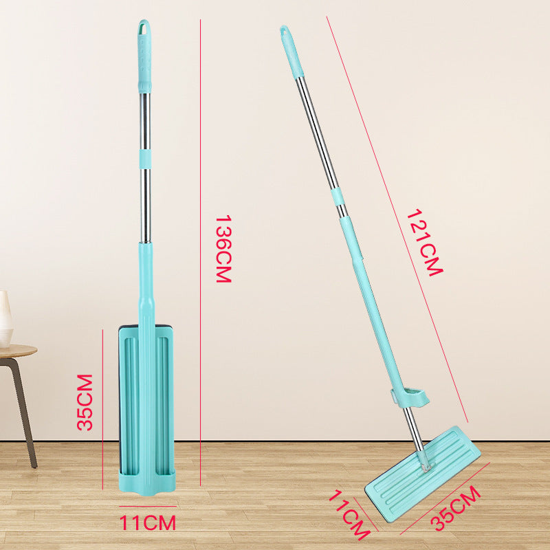 Lazy Hand-free Flat Mop Wet And Dry Mop Absorbent Mop Rotating Mop Mop Flat Push Artifact