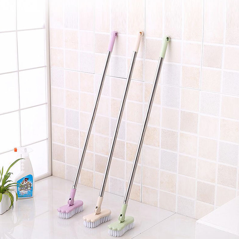 Long-handled Floor Brush Tile Bristles Cleaning Brush