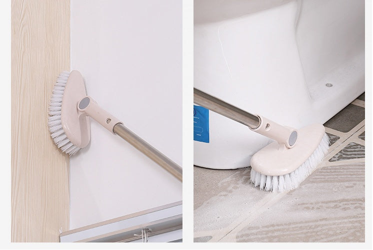 Multi-function Bristle Floor Brush Plastic Long Handle