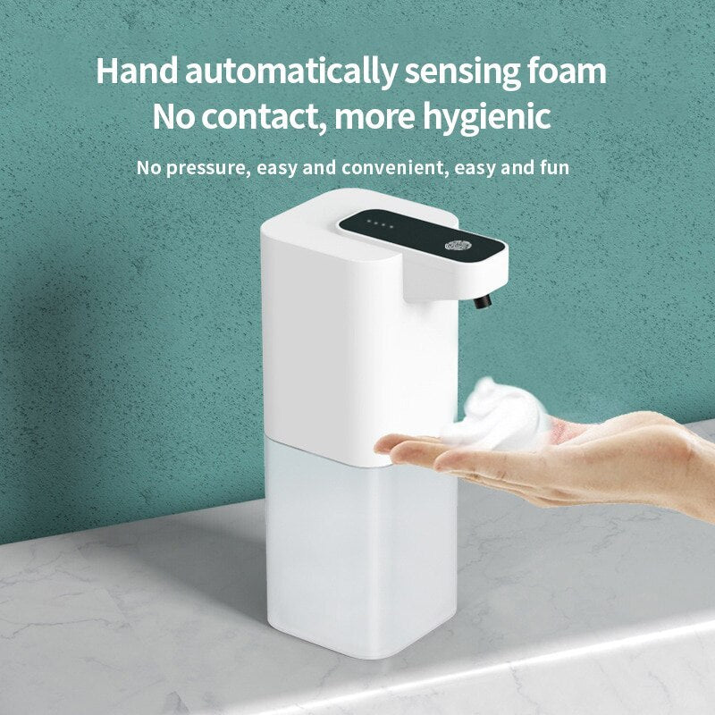 Automatic Foaming Soap Dispenser Touchless Automatic Inductive Soap Dispenser Foam Washing Phone Smart Hand Washing Soap Dispenser Alcohol Spray Soap Dispen, Hands Free Soap Dispenser Bathroom Kitchen