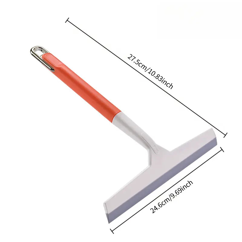 Ergonomic Glass Scraper with Extended Handle,