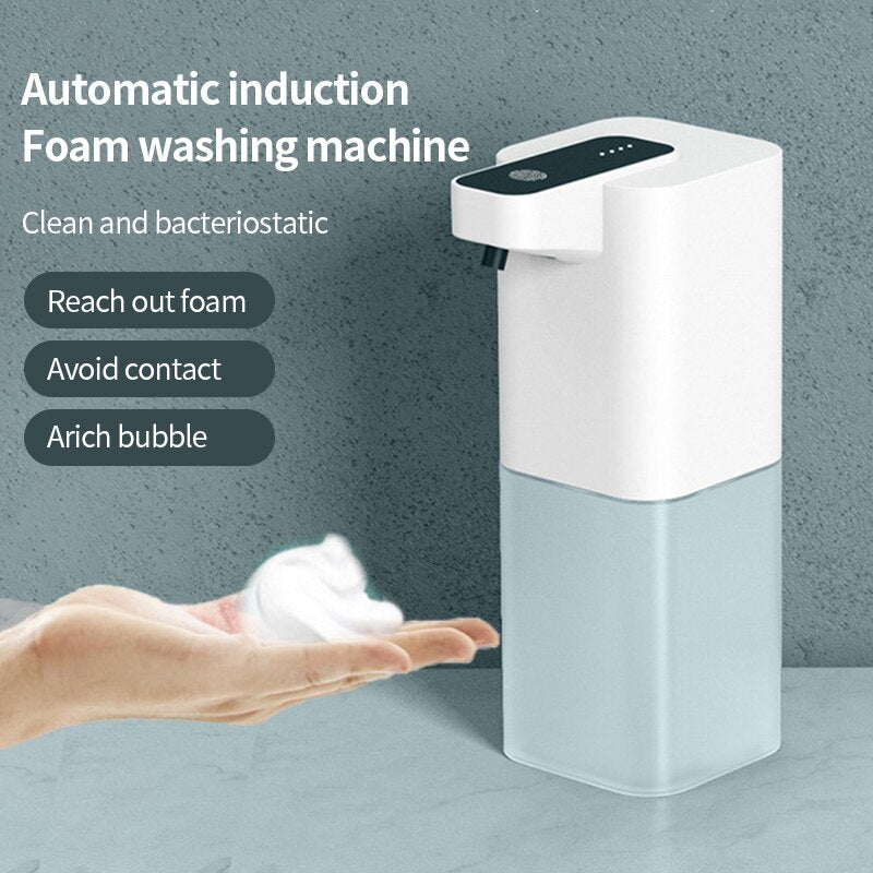 Automatic Foaming Soap Dispenser Touchless Automatic Inductive Soap Dispenser Foam Washing Phone Smart Hand Washing Soap Dispenser Alcohol Spray Soap Dispen, Hands Free Soap Dispenser Bathroom Kitchen