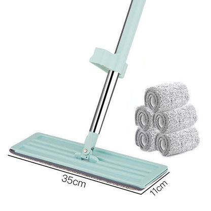 Wet And Dry Dual Use Flat Mop Light Scraping Clean