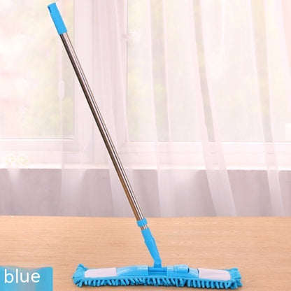 Flat Mop Chenille Mop Wet And Dry Lazy Stainless Steel Telescopic