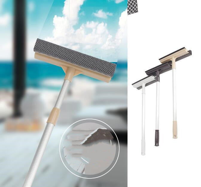 Lengthened Telescopic Aluminum Pole Window Cleaner