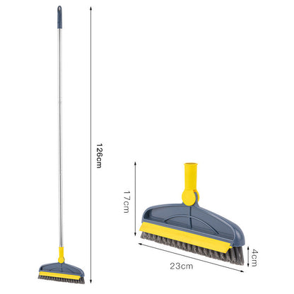 Long Handle Floor Brush To Clean Bathroom Tile Gaps