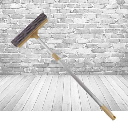 Lengthened Telescopic Aluminum Pole Window Cleaner